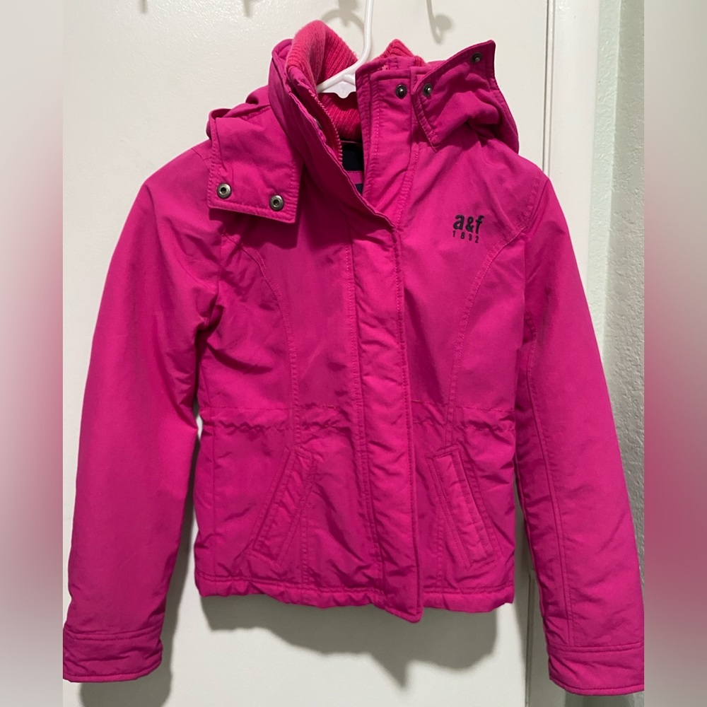 Abercrombie youth hooded jacket 💕💖